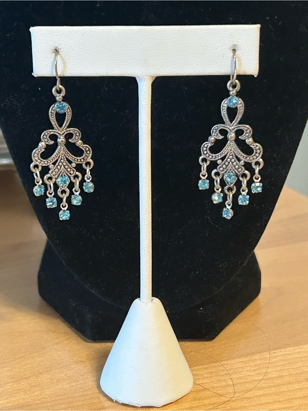 Topaz Chandelier Earrings